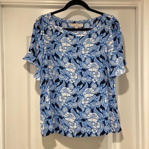 Loft Floral Print top